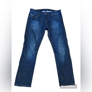 Mens Diesel Blue Jeans Size 33 Thommer Slim